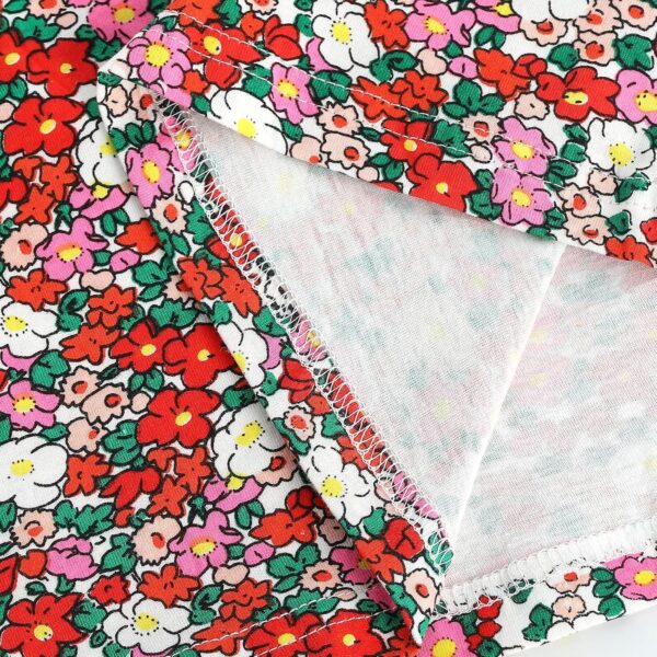 KAKU NANU Girls' Dresses Long Sleeve 2-7 Years Cotton Baby Girl Dress Tops A-Line Cartoon Casual Dresses - Image 6