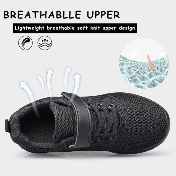 Boys Girls Trainers Kids Shoes Unisex Lightweight Breathable Athletic Running Tennis Fitness Sneakers for Toddler/Little Kid/Big Kid - Image 6