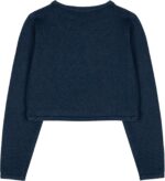 Girls Long Sleeve Cardigan Childrens Kids Bolero Shrug - Image 2