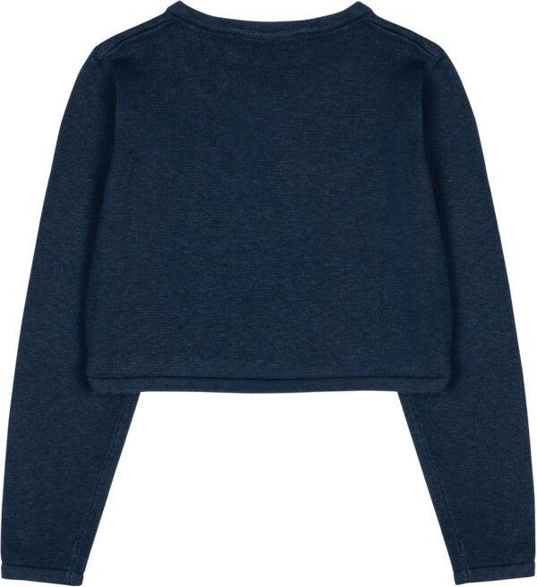 Girls Long Sleeve Cardigan Childrens Kids Bolero Shrug - Image 2