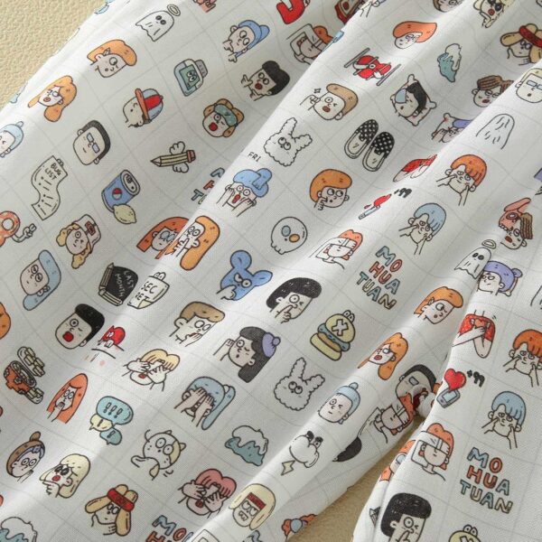 Toddler Kids Baby Girls Boys Cotton Pull On Cartoon Print Elastic Basic Harem Long Pants Bloomers Casual Joggers Leggings for Toddler Girls - Image 5