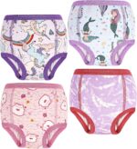 MOEMOE BABY Potty Training Pants Boys Training Pants Toilet Training Pants Toddler Training Pants Reuasable Potty Training Underwear,4 pack