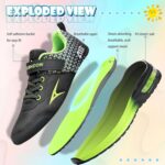 ASHION Boys Trainers Kids Sneakers Air Shoes Girls Tennis Running Walking Arch Support Lightweightreathable Sport Athletic - Image 3