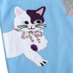 KAKU NANU Girls' Dresses Long Sleeve 2-7 Years Cotton Baby Girl Dress Tops A-Line Cartoon Casual Dresses - Image 3