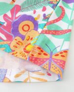 TCWWBB Girls Summer Dresses Unicorn Butterfly Floral Rainbow Casual Dress Cotton Shirt Cartoon Short Sleeve Sleeveless Dress for Kids Age 1-7 Years Old - Image 6