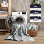 Arty Rugs Machine Washable Rug, 200x290cm, 75% Recycled Cotton, Short Pile, Non-Slip Backing, Non-Shedding, Area Rugs for Living Room, Bedroom, Kitchen, Hallway, Office, Silver Grey - Image 5