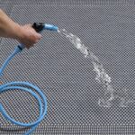 homeart Outdoor Rugs | Easy-Cleaning Indoor & Outdoor Area Rugs for Porch, Deck, Balcony, Garden, Picnic, Kitchen, Hallway | UV & Weather-Resistant Large Patio Rug Mats D.Blue Cream, 180 x 270 cm - Image 6