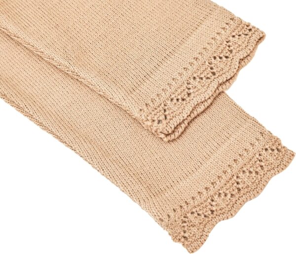 Lilax Little Girls' Knit Long Sleeve Button Closure Bolero Cardigan Shrug - Image 6