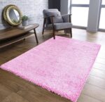 Rugs4Sale Vista 3cm Thick Pile Modern Luxurious Non-Shedding Traditional Shaggy rugs Ideal For Bedroom, Hall, Kids Baby Room, Indoor/Outdoor Rugs Runners Carpet mat(40x60cm)