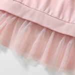 Girls Kids Outfits Clothes Set Toddler Cute Unicorn Bunny Bowknot Birthday Print long Sleeve Cotton Shirt jumper Dresses Tops Leggings Trousers Pants 2 Piece Clothing Set Age 1-7 Years Old - Image 5