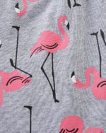 TCWWBB Toddler Girls Summer Short Outfits Clothes Set Kids Unicorn Bunny Animal Print Short Sleeve Cotton T-Shirt Dresses Tops and Shorts 2 Piece Crewneck Sleeveless Clothing Set Age 1-7 Years Old - Image 6