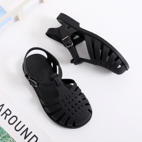Pearleaf Summer Sandals for Girls & Boys, Breathable Plastic Uppers, Non-Slip Soles, Toddler to Children Sizes - Image 2