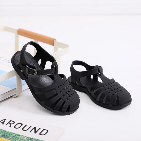 Pearleaf Summer Sandals for Girls & Boys, Breathable Plastic Uppers, Non-Slip Soles, Toddler to Children Sizes - Image 7