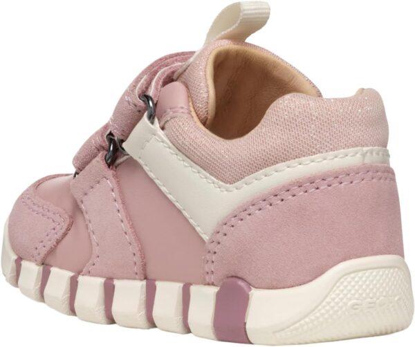 Geox Baby B IUPIDOO Girl C Sneaker, 2 UK Child Pink - Image 4