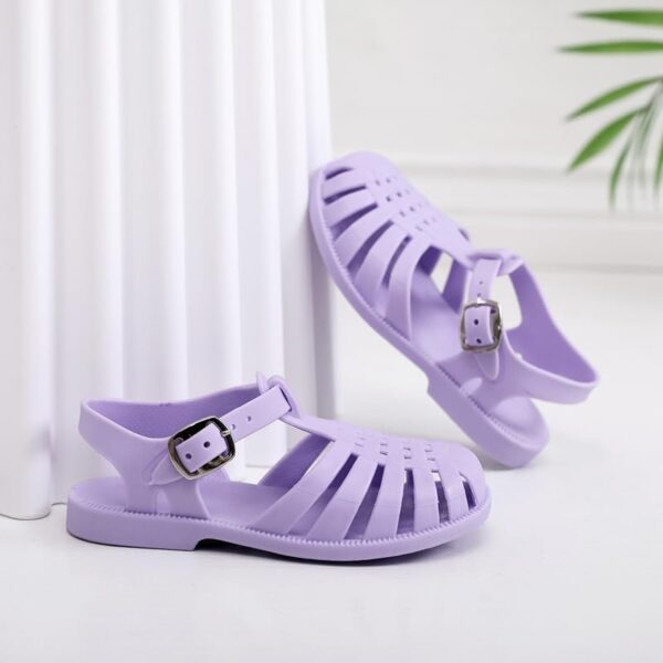 Pearleaf Summer Sandals for Girls & Boys, Breathable Plastic Uppers, Non-Slip Soles, Toddler to Children Sizes - Image 4