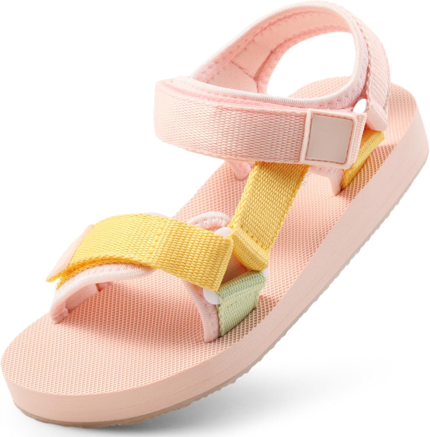 1746486362_71rZbtxBLQL._AC_SL1500_.jpg Harvest Land Girl Sandals Kids Summer Lightweight Outdoor Sandals Shoes - Image 1
