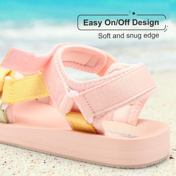 Harvest Land Girl Sandals Kids Summer Lightweight Outdoor Sandals Shoes - Image 3