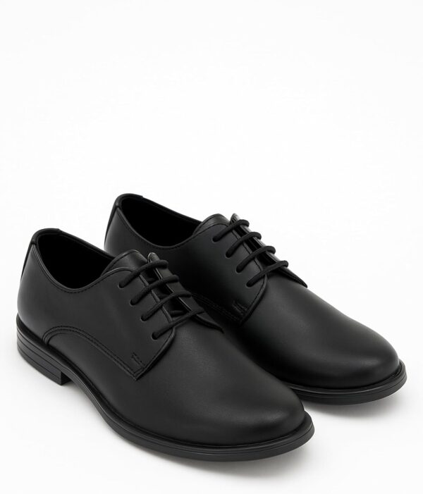 Boys' Lace Up Derby Dress Shoes - Communion Wedding Prom Formal Footwear - Image 3