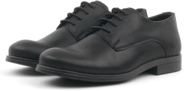 Boys' Lace Up Derby Dress Shoes - Communion Wedding Prom Formal Footwear - Image 4