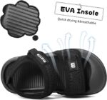 MK MATT KEELY Boys Girls Sandals Kids Closed Toe Walking Shoes Toddlers Baby Wide Fit Beach Sandals with Non-Slip Sole - Image 6