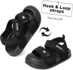 MK MATT KEELY Boys Girls Sandals Kids Closed Toe Walking Shoes Toddlers Baby Wide Fit Beach Sandals with Non-Slip Sole - Image 8
