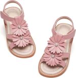 Kiderence Toddler Girls Sandals Little Girls Kids Summer Shoes Toddler Sandals