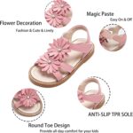 Kiderence Toddler Girls Sandals Little Girls Kids Summer Shoes Toddler Sandals - Image 5