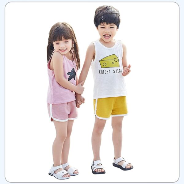 Gavena 3 Pack Girl Shorts Kids School PE Shorts Sport Athletic Summer Cotton Short Pants Dolphin Shorts for Little and Big Kids - Image 2