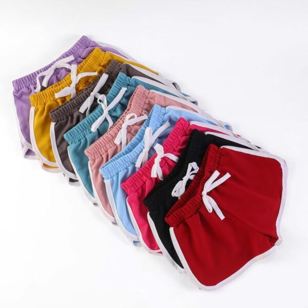 Gavena 3 Pack Girl Shorts Kids School PE Shorts Sport Athletic Summer Cotton Short Pants Dolphin Shorts for Little and Big Kids - Image 7