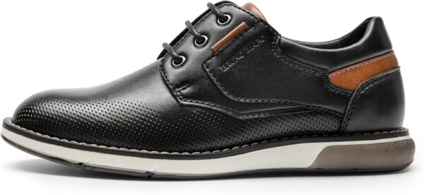 Bruno Marc Boy's Casual Dress Oxford Comfort Slip-On Smart Shoes Uniform Formal Fashion Sneaker for Kids - Image 2
