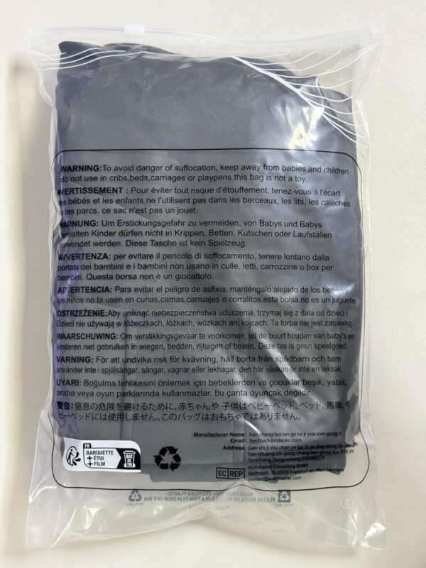 Rolanko Girls Baggy Cargo Parachute Trousers, Y2K Vintage Joggers with Adjustable Elastic Waist for Kids Fit - Image 8