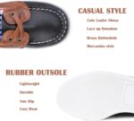 MIXIN Boys Loafer Shoes Slip On Flat Dress Shoes PU Leather Casual Moccasin Shoes for Toddler/Lillte/Big Kids - Image 2