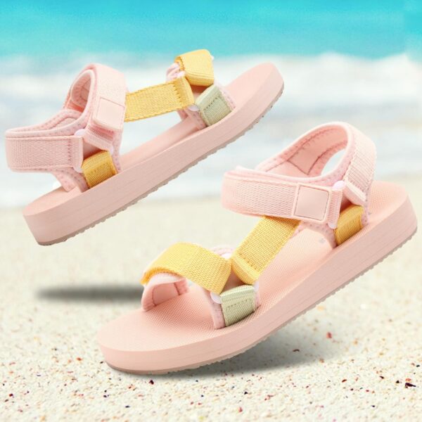 Harvest Land Girl Sandals Kids Summer Lightweight Outdoor Sandals Shoes - Image 6
