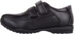 ABSOLUTE FOOTWEAR Childrens Kids Junior Boys Smart Formal Faux Leather Double Touch and Close School Wedding Shoes - Image 5