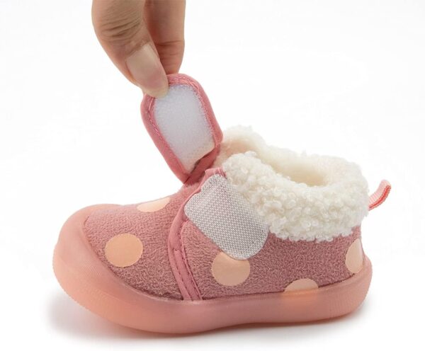 Baby Shoes 0-3T Toddler First-Walking Non Slip Kid Trainers Shoes Breathable Infant Sneakers Lightweight Soft TPR Material - Image 3