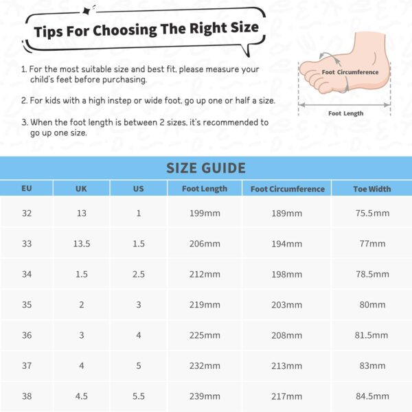 DREAM PAIRS Boys Girls Sandals Closed-Toe Athletic Sport Sandals Summer Outdoor Toddler/Little Kid/Big Kid - Image 6