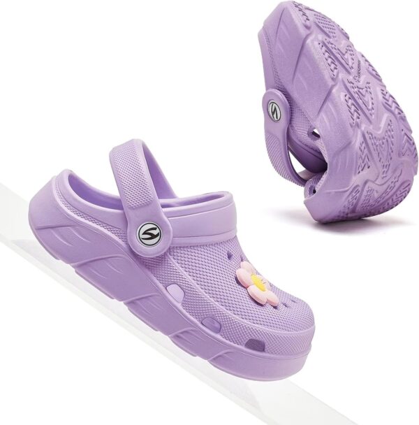 HOBIBEAR Boys and Girls Garden Clogs Slip on Sandals Beach Water Shoes (Toddler/Little Kids/Big Kids) - Image 6