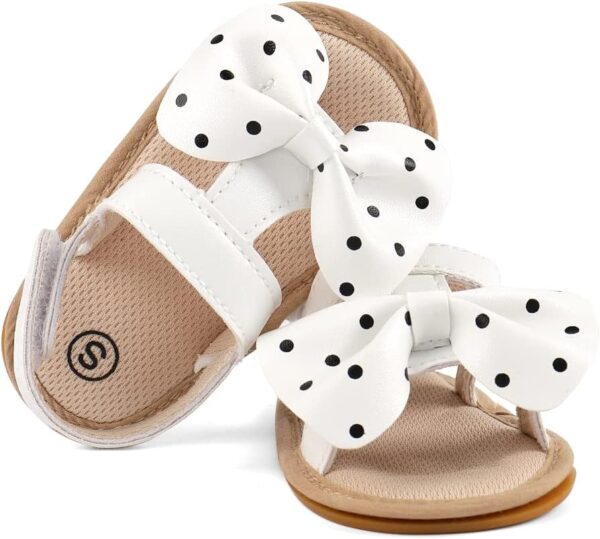 CHEERFUL MARIO Baby Girls Sandals Infant Girls First Walking Shoes - Image 4