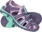 Mountain Warehouse Bay Kids Shandals - Neoprene Lined Sandal Shoes with Adjustable Straps - For Walking, Travelling & Outdoors