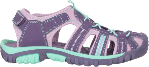 Mountain Warehouse Bay Kids Shandals - Neoprene Lined Sandal Shoes with Adjustable Straps - For Walking, Travelling & Outdoors - Image 2