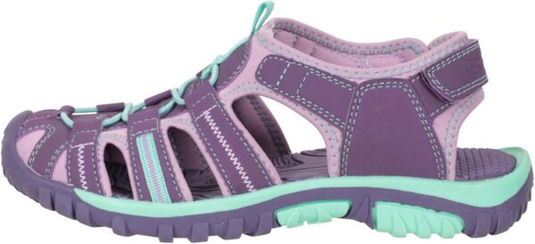 Mountain Warehouse Bay Kids Shandals - Neoprene Lined Sandal Shoes with Adjustable Straps - For Walking, Travelling & Outdoors - Image 6