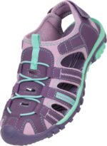 Mountain Warehouse Bay Kids Shandals - Neoprene Lined Sandal Shoes with Adjustable Straps - For Walking, Travelling & Outdoors - Image 7