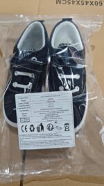 maxvinci Girls Boys Trainers Kids Canvas Shoes Easy Fasten Toddler Lightweight Plimsolls Breathable Pumps Non-Slip Casual Shoes with Hook and Loop - Image 7