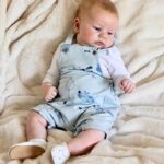 Dotty Fish Soft Leather Baby and Toddler Barefoot Shoes for Boys. Non-Slip Suede Soles. 0-6 Months - 4-5 Years - Image 3