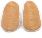 Dotty Fish Soft Leather Baby and Toddler Barefoot Shoes for Boys. Non-Slip Suede Soles. 0-6 Months - 4-5 Years - Image 5