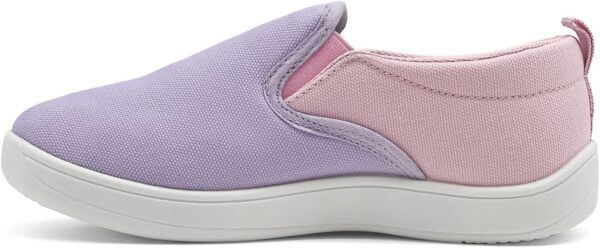 maxvinci Kids Canvas Shoes Girls Boys Barefoot Sneaker Slip On Breathable Casual Trainers Pumps Plimsoles for Little Kid/Big Kid - Image 4