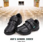 UOVO Boys School Shoes Kids Water Resistant Black Boots Hiking Shoes Mid-Calf Sneakers Walking Boots Children Trekking Footwear Size 8.5 UK Toddler to 7.5 UK Big/Older Kids Teenager - Image 5