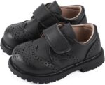 MASOCIO Boys Girls Formal Shoes Toddler Little Kids School Shoes Flat Dress Shoes (Toddler/Little Kid) - Image 2