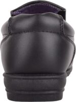 ABSOLUTE FOOTWEAR Childrens Kids Juniors Boys Formal Faux Leather Slip On Padded School Wedding Shoes - Image 3