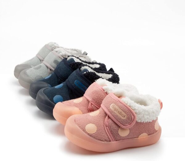 DEBAIJIA Baby Shoes 0-3T Toddler First-Walking Non Slip Kid Trainers Shoes Breathable Infant Sneakers Lightweight Soft TPR Material - Image 4